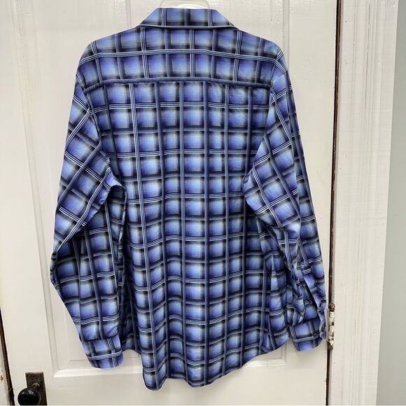 Bugatchi Uomo classic fit long sleeve button down shirt men's xl - Picture 3 of 5
